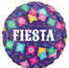 Fiesta Time 18-Inch Round Foil Balloon