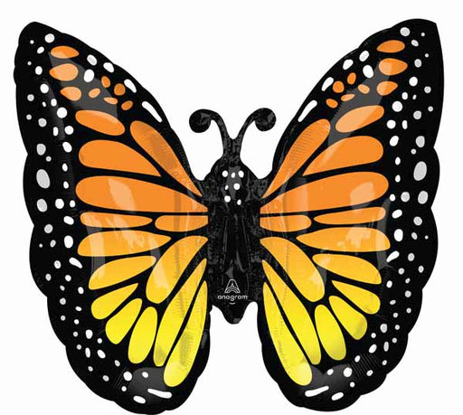 Monarch Butterfly 25-Inch Shaped Foil Balloon