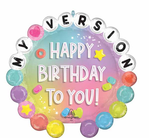 Friendship Happy Birthday 26 Inch Foil Balloon