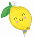 Food Friends Lemon Mini Shape Foil Balloon