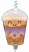 Boba Tea Mini Shape Foil Balloon