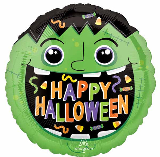 Haunted Manor Monster 18 Inch Round Foil Balloon
