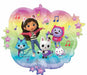 Gabby's Dollhouse 28-Inch Shaped Foil Balloon