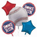 Baseball Foil Balloon Bouquet