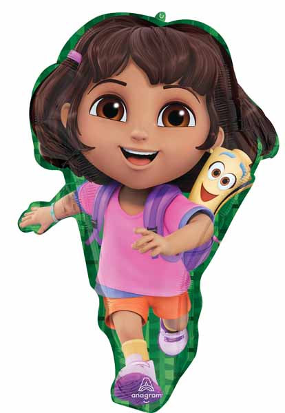 Dora the Explorer 31-Inch Shaped Foil Balloon