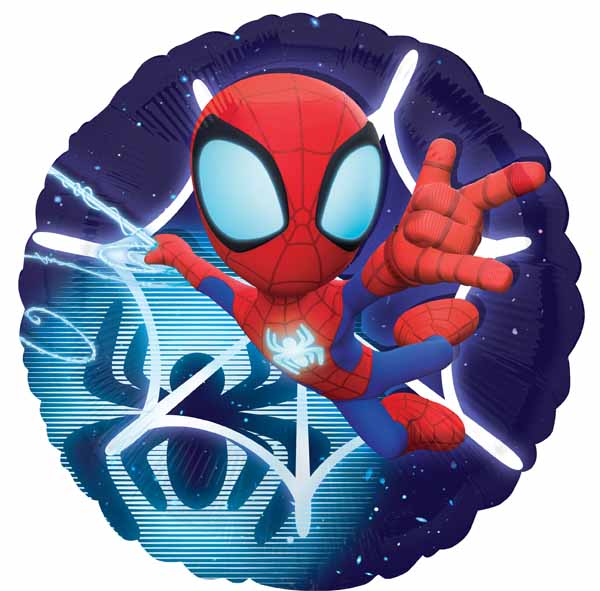 Spidey and His Amazing Friends 18" Round Foil Balloon