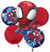 Spidey and His Amazing Friends Foil Balloon Bouquet