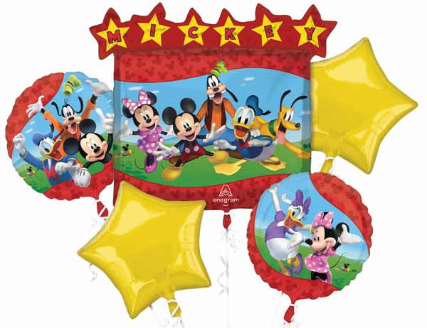 Mickey Mouse Clubhouse Foil Balloon Bouquet