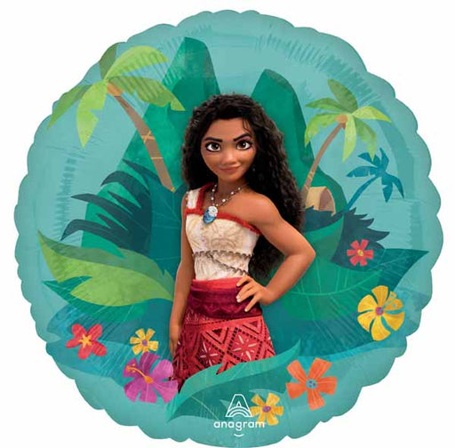 Disney Moana 2 Round Foil Balloon, 18 Inch