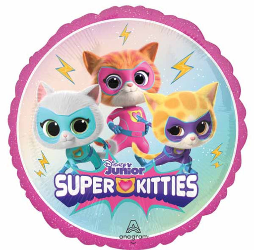 SuperKitties 18-Inch Round Foil Balloon