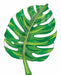 Monstera Leaf 30-Inch Shaped Foil Balloon