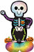Bare Bones Skeleton 35-Inch AirLoonz Junior Foil Balloon