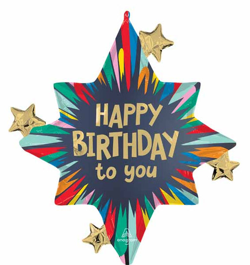 Birthday Blast 29-Inch Foil Balloon