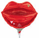 Vibes Lips Mini Shape Foil Balloon