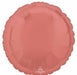 Coral 18-Inch Round Foil Balloon