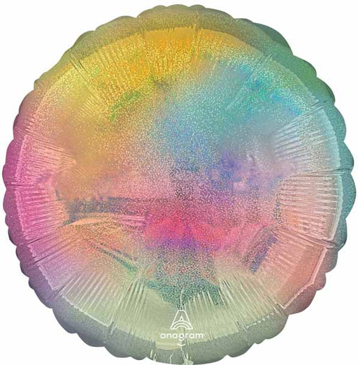 Pastel Stardust Ombre 18" Round Foil Balloon