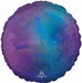 Blue Aura Stardust 18-Inch Round Foil Balloon