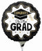 Congrats to the Grad 9-Inch Round Foil Balloon