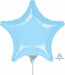 Pearl Pastel Blue Star Foil Balloon, 4 Inch