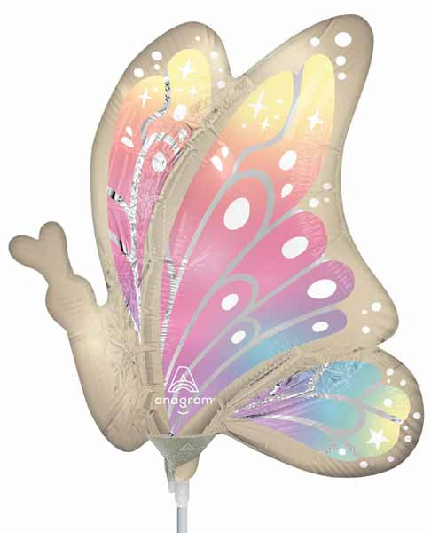 Fluttering Butterfly Mini Shape Foil Balloon