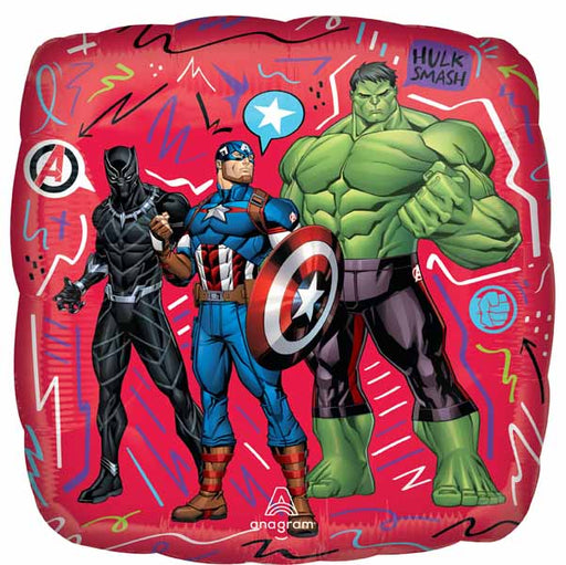 Marvel Avengers 18-Inch Square Foil Balloon