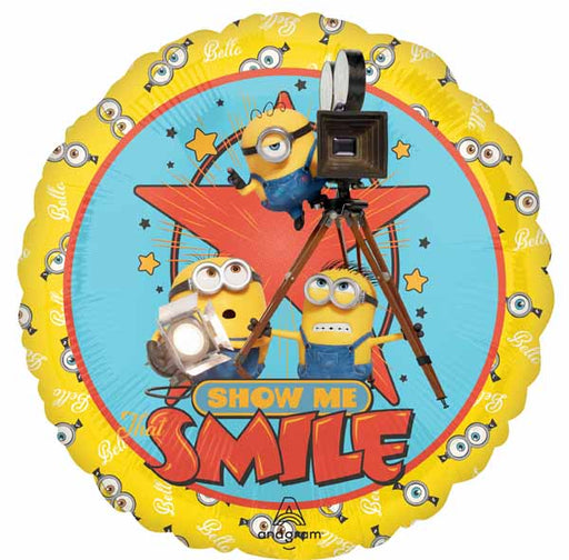 Minions 18-Inch Round Foil Balloon