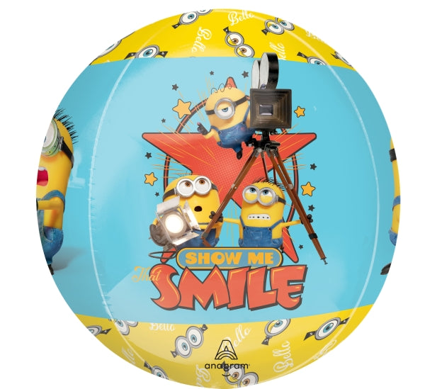 Minions 15-Inch Orbz Foil Balloon