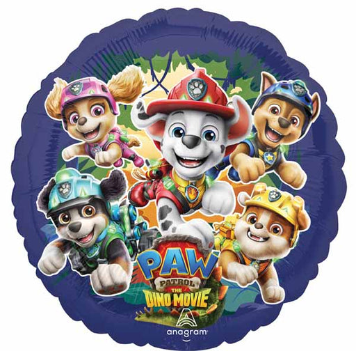 PAW Patrol Dino Movie 18-Inch Round Foil Balloon