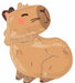 Capybara Craze 24" Shaped Foil Balloon