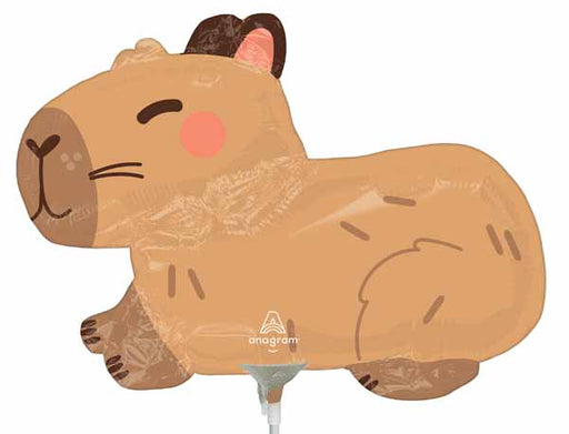 Capybara Craze Mini Shape Foil Balloon