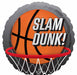 Shooting Hoops 18-Inch Round Foil Balloon