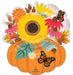 Harvest Bouquet 25-Inch Shaped Foil Balloon
