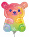Gummy Bear Mini Shape Foil Balloon