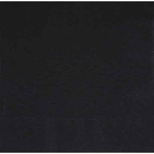 Black 2-Ply Luncheon Napkins, 20 Count