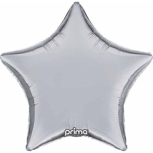 PRIMA SILVER STAR 9" FOIL 6/PKGD