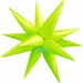 Prima 26" Electric Yellow Starburst Foil Balloon