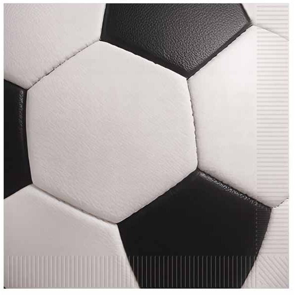 Soccer 2-Ply Lunch Napkins, 16-Pack