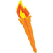 24-Inch Art-Tissue Torch Decoration