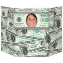 MILLION DOLLAR SMILE PHOTO PROP 3'X25"