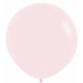 Sempertex 36-Inch Pastel Matte Pink Latex Balloons, 2-Pack