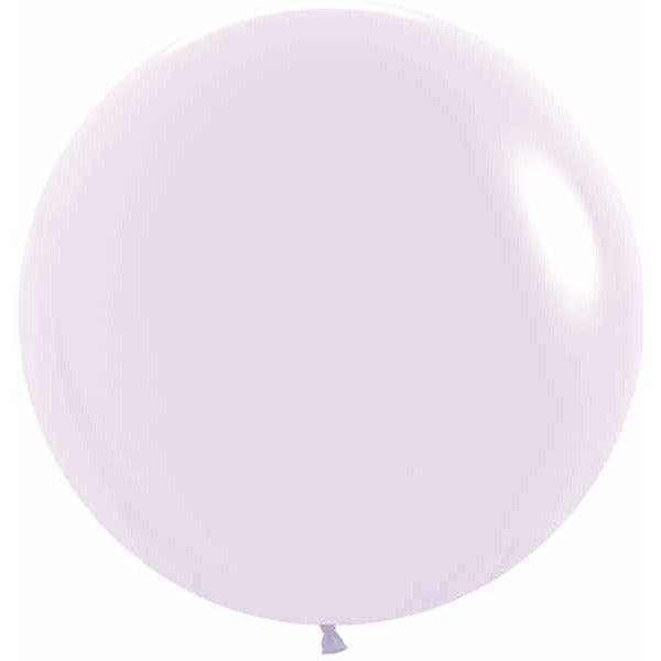 Sempertex Pastel Matte Lilac 24-Inch Latex Balloons, 10 Pack