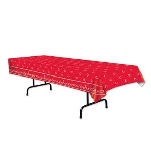 Western Plastic Table Cover, 54 x 108 Inches