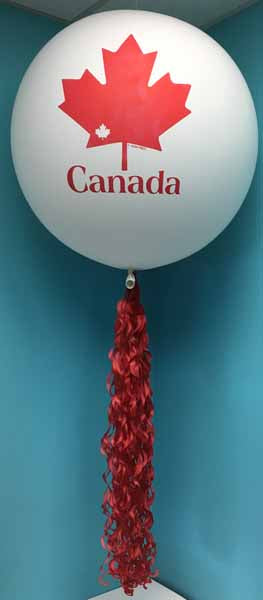 Red Twirlz Balloon Tail