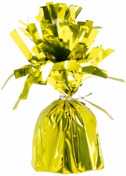 Anagram Yellow Foil Balloon Weight
