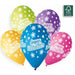 Gemar 13-Inch Joyeux Anniversaire Balloons, 50 Count