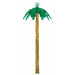 8 ft Metallic Palm Tree Luau Decoration