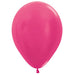 Sempertex 11" Metallic Fuchsia Latex Balloons, 50 Pack