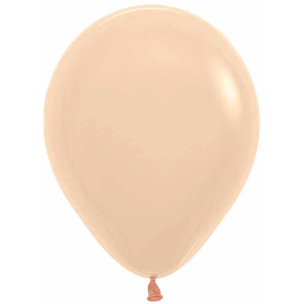 Sempertex Matte Malibu Peach 5-Inch Latex Balloons, 50 Pack