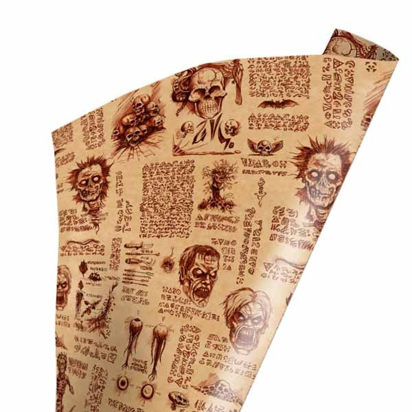 Evil Dead Necronomicon Wrapping Paper