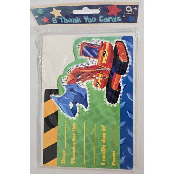 Keep On Truckin' Thank You Cards, 8 Count